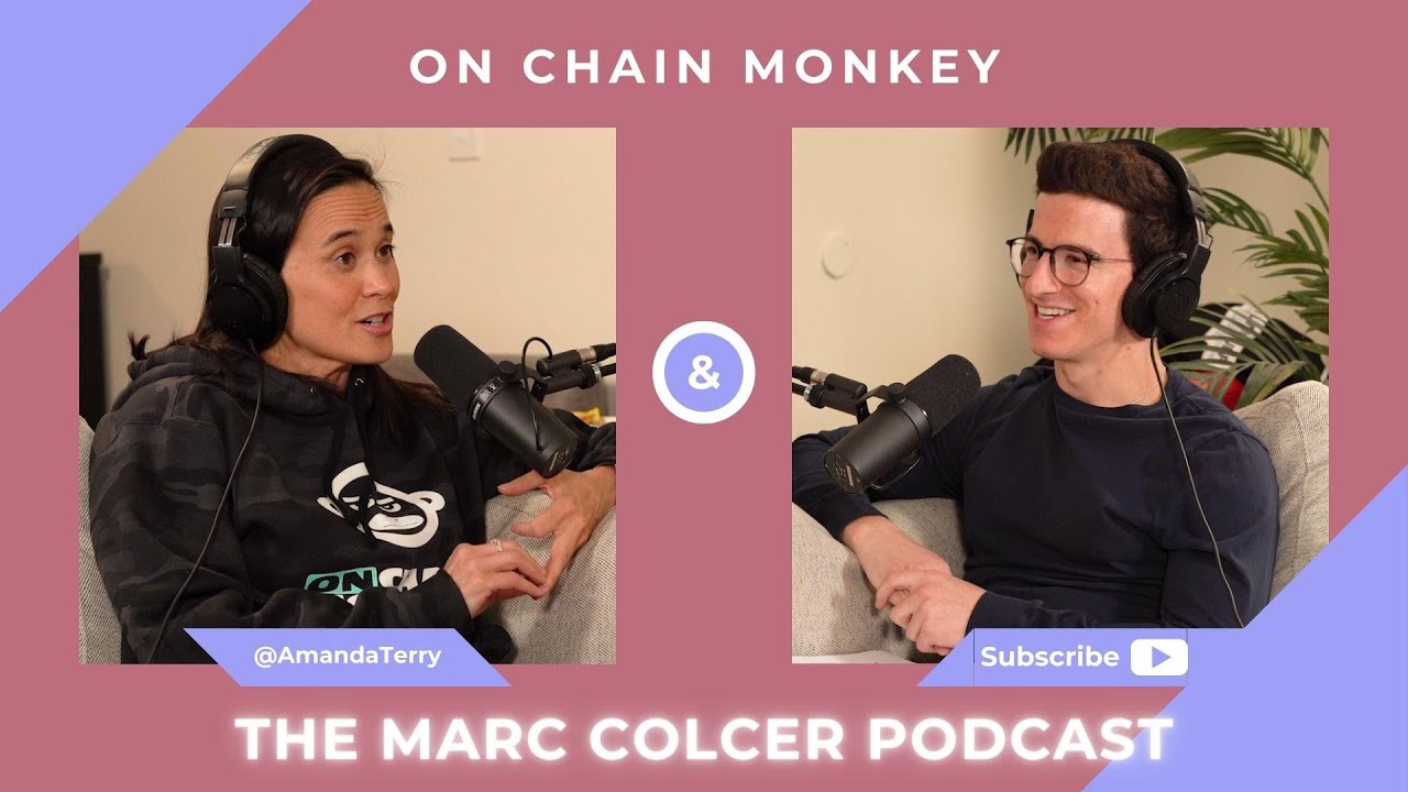 Amanda Terry Promotes OnChainMonkey Community on the Marc Colcer Podcast